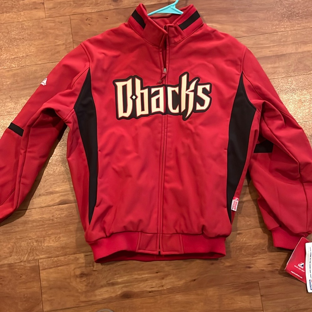 Authentic Diamondbacks Jacket. Makestic performance apparel